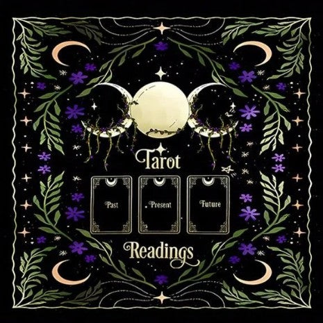 Tarot Reading Altar Cloth ( 49 cm X 49 cm ) - Wildlings Crystals South Africa