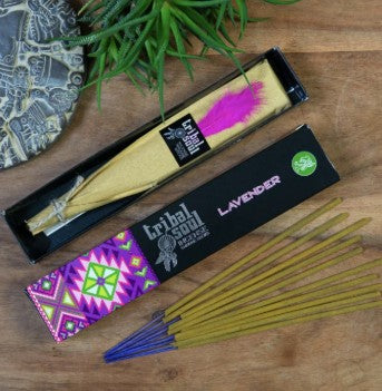 TRIBAL SOUL LAVENDER SMUDGE STICKS - PURIFICATION & PROTECTION