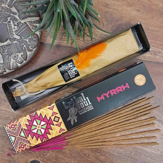 TRIBAL SOUL MYRRH SMUDGE STICKS