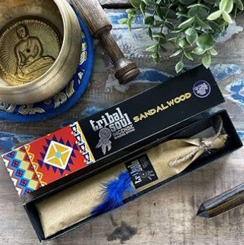TRIBAL SOUL SANDALWOOD SMUDGE STICKS