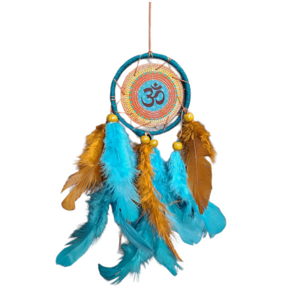 TURQUISE DREAMCATCHER WITH OHM