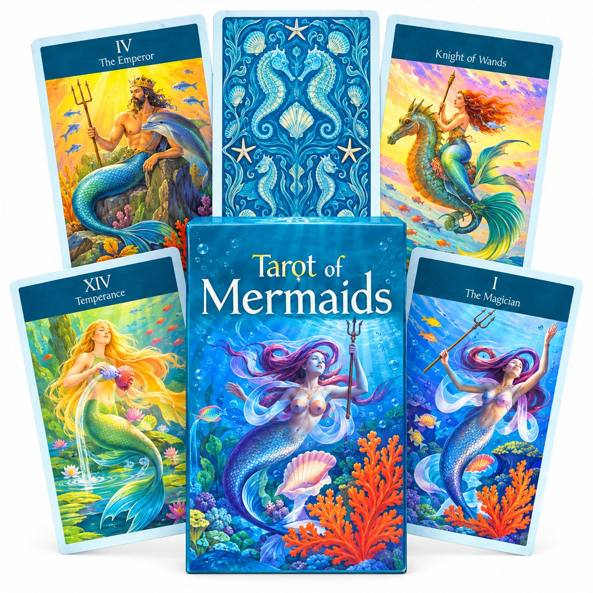 Tarot Of Mermaids Cards - Wildlings Crystals South Africa