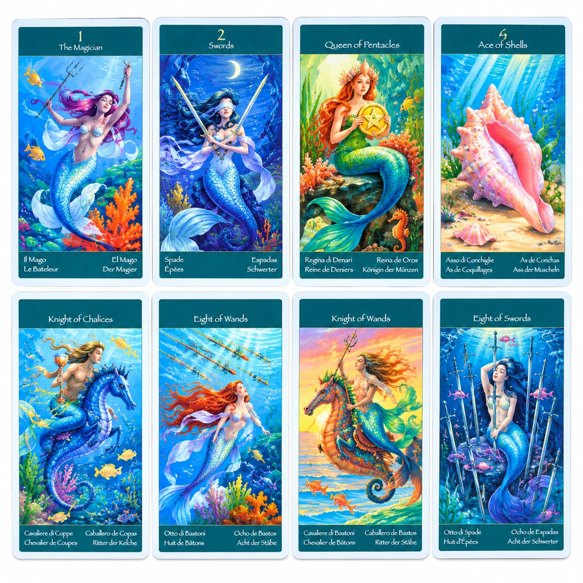 Tarot Of Mermaids Cards - Wildlings Crystals South Africa