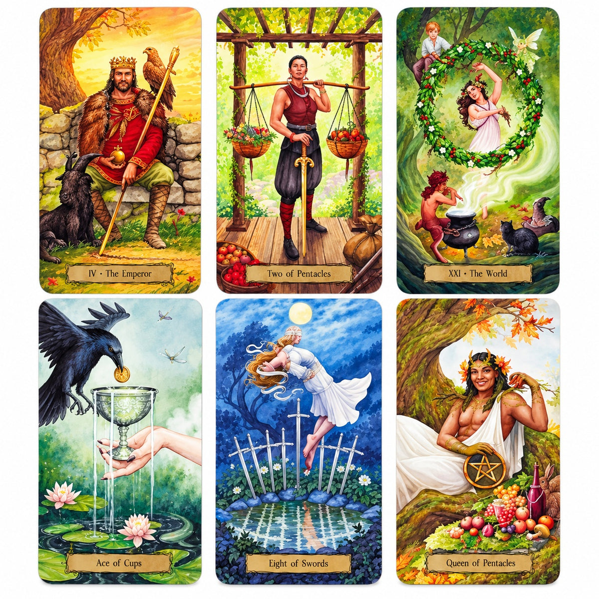 Tarot Of The Witches Garden - Wildlings Crystals South Africa