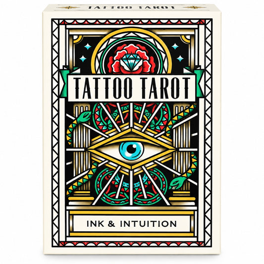 The Tattoo Tarot Card Deck - Wildlings Crystals South Africa