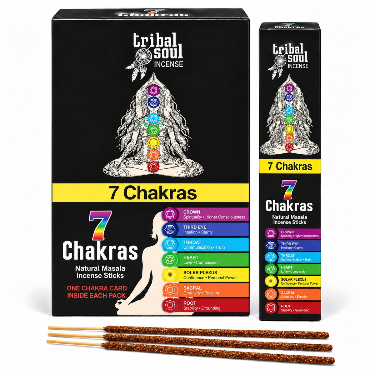 TRIBAL SOUL CHAKRA BALANCING SMUDGE STICKS
