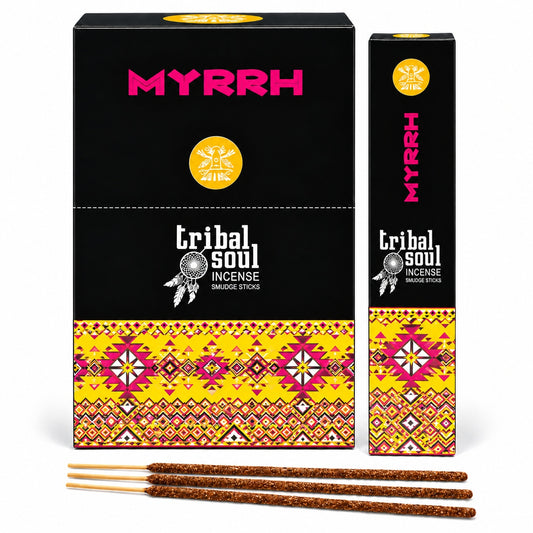 TRIBAL SOUL MYRRH SMUDGE STICKS