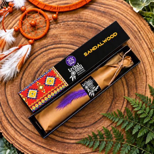 TRIBAL SOUL SANDALWOOD SMUDGE STICKS