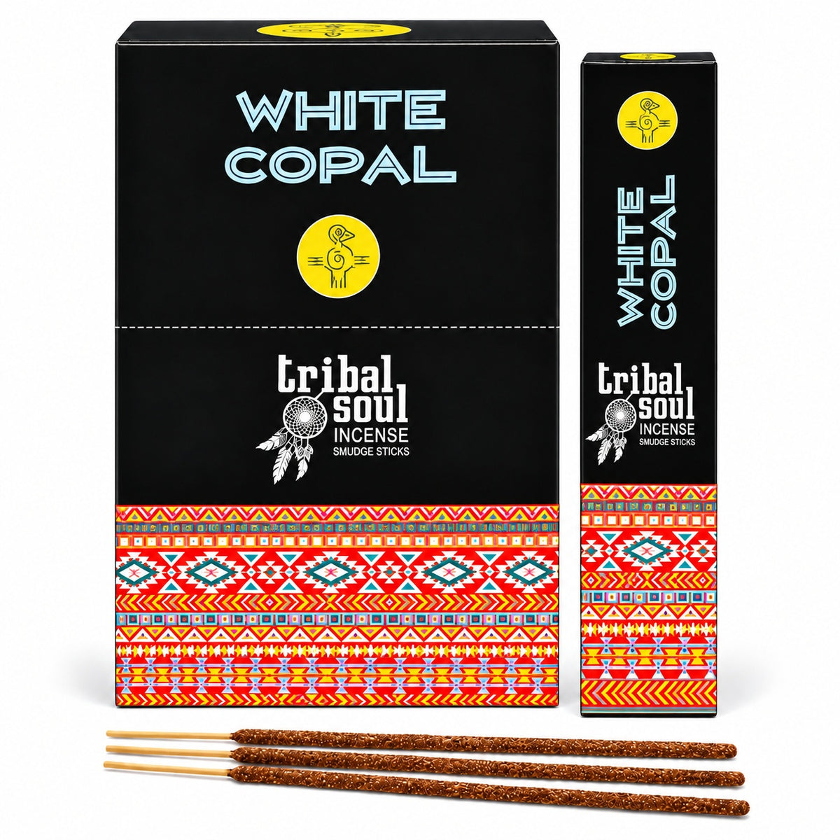 TRIBAL SOUL WHITE COPAL SMUDGE STICKS