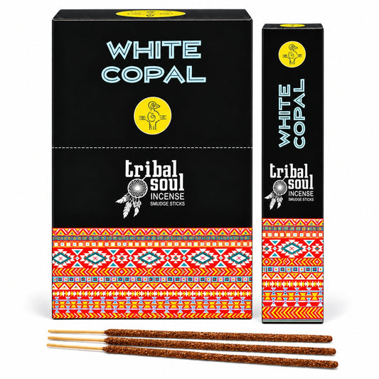 TRIBAL SOUL WHITE COPAL SMUDGE STICKS