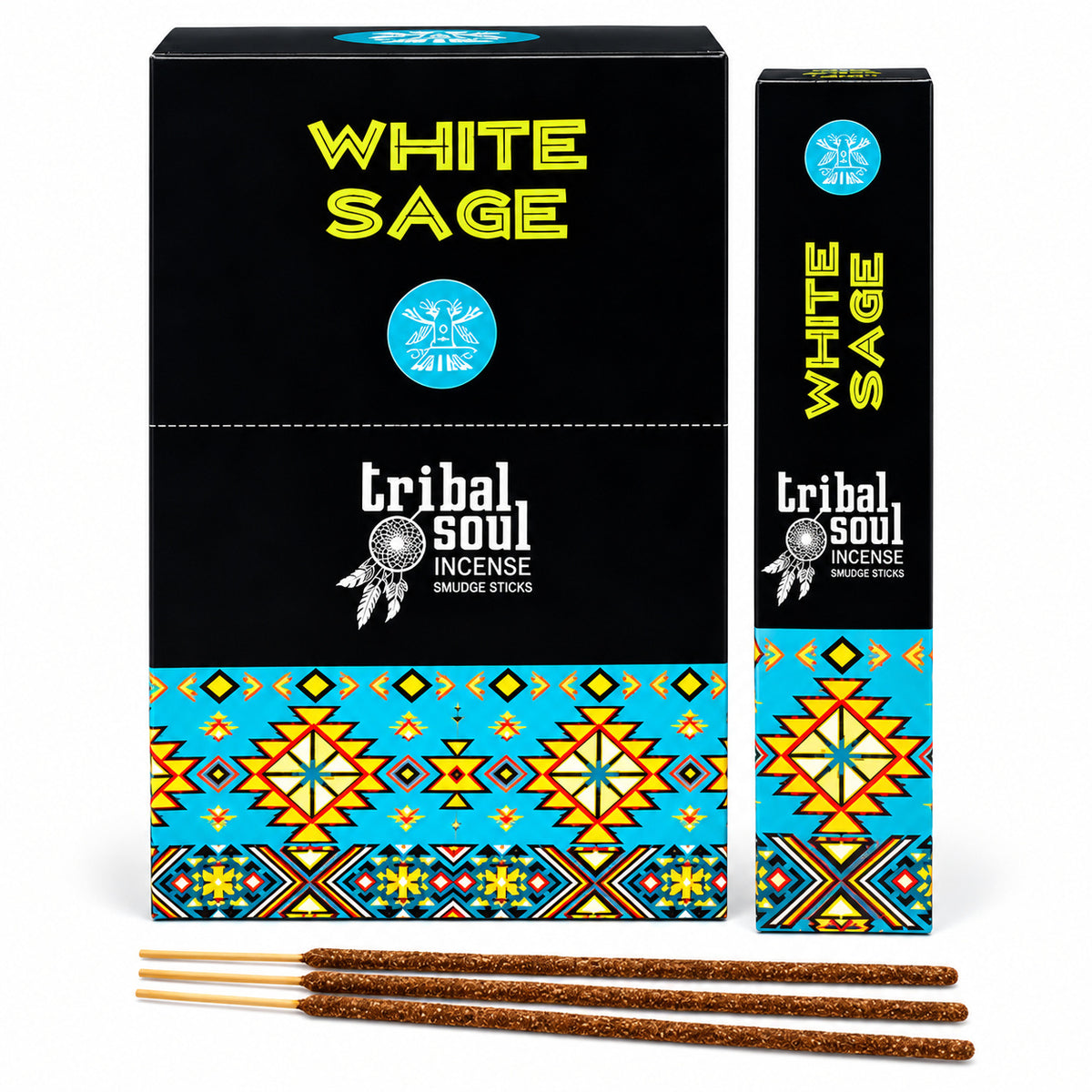 TRIBAL SOUL WHITE SAGE SMUDGE STICKS