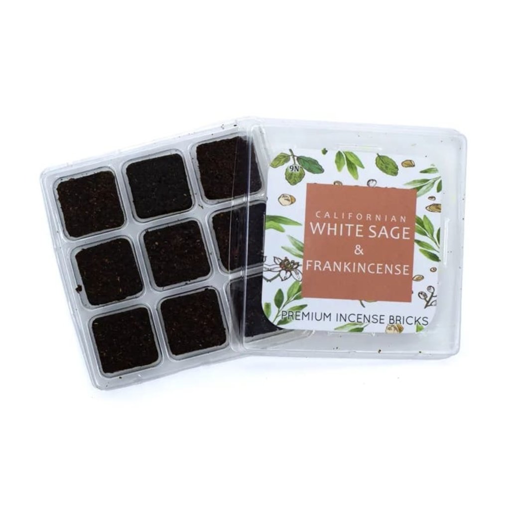 WHITE SAGE & FRANKINCENSE INCENSE BRICKS