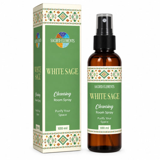 SACRED ELEMENTS WHITE SAGE CLEANSING ROOM SPRAY - PURIFICATION