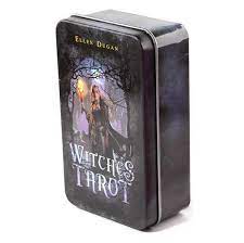 WITCHES TAROT CARDS IN A TIN  - DIVINATION