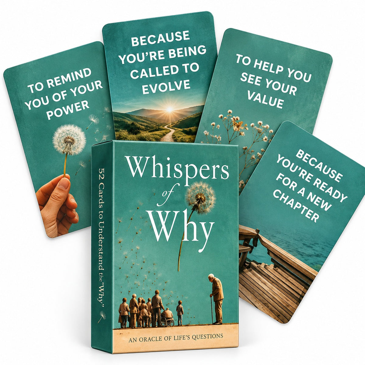 WHISPERS OF WHY ORACLE CARDS - DIVINATION