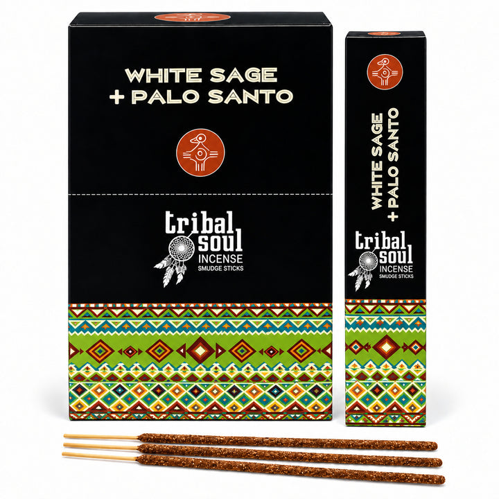 Tribal Soul White Sage & Palo Santo Smudge Sticks - Wildlings Crystals South Africa