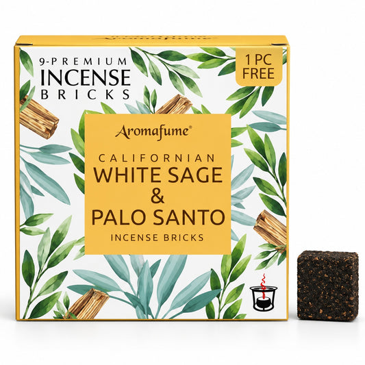 INCENSE BRICKS - WHITE SAGE & PALO SANTO