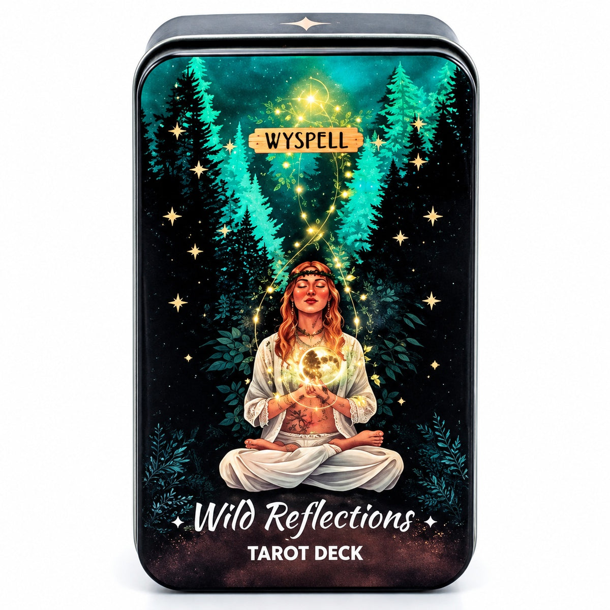 WILD REFLECTIONS TAROT CARDS IN A TIN - DIVINATION