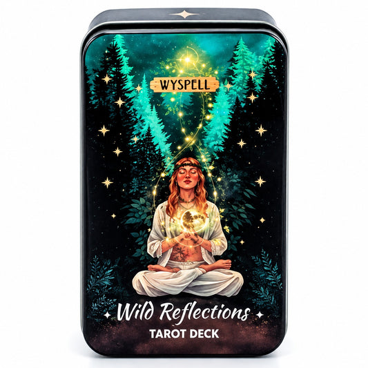 WILD REFLECTIONS TAROT CARDS IN A TIN - DIVINATION