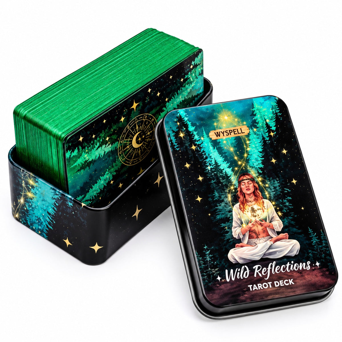 WILD REFLECTIONS TAROT CARDS IN A TIN - DIVINATION