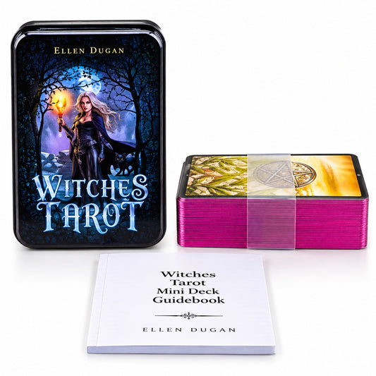 WITCHES TAROT CARDS IN A TIN  - DIVINATION