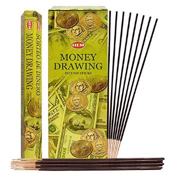 XL HEM MONEY DRAWING INCENSE STICKS
