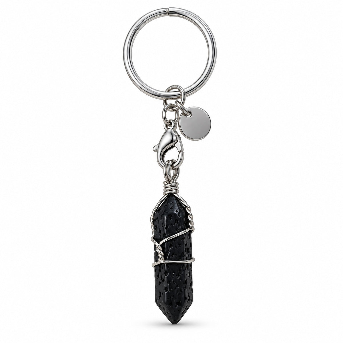 LAVA STONE KEYCHAIN - GROUNDING