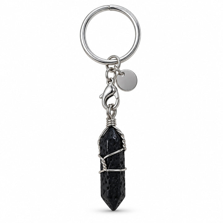 LAVA STONE KEYCHAIN - GROUNDING