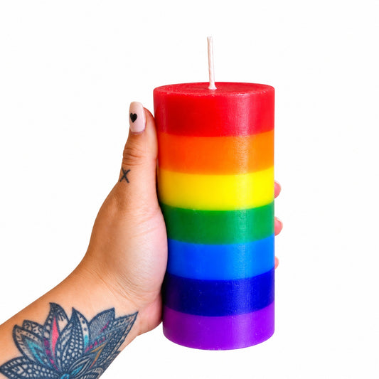 CHAKRA BALANCING CANDLE 15 x 7 cm