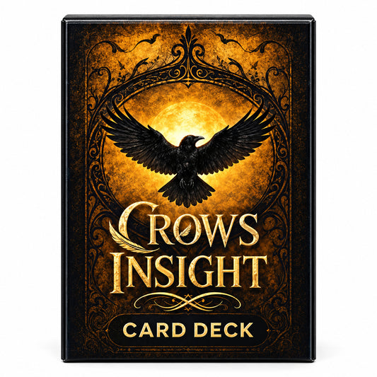 Crows Insight Oracle Cards - Wildlings Crystals South Africa