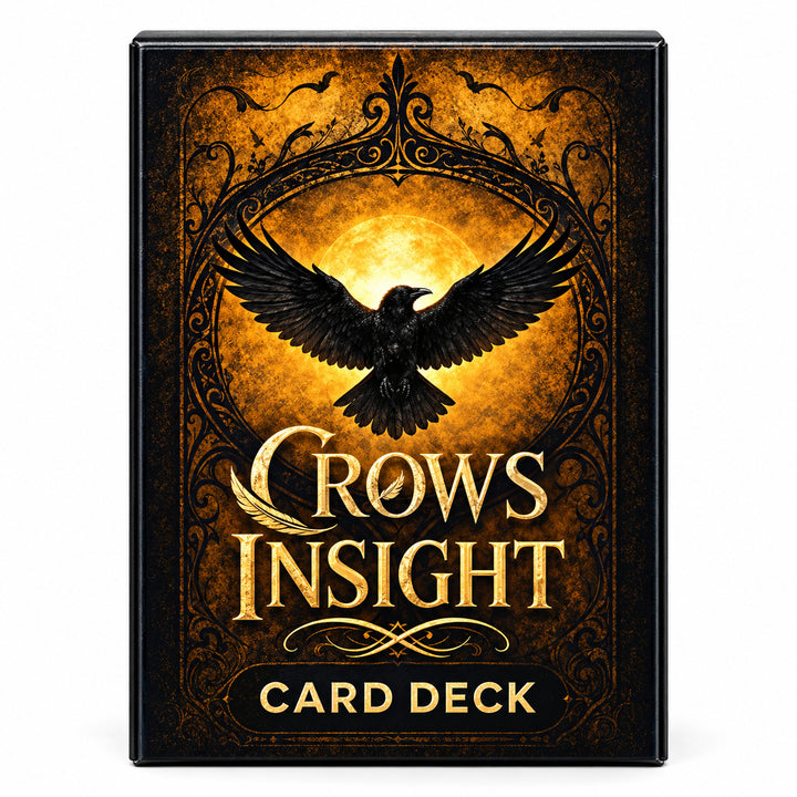 Crows Insight Oracle Cards - Wildlings Crystals South Africa