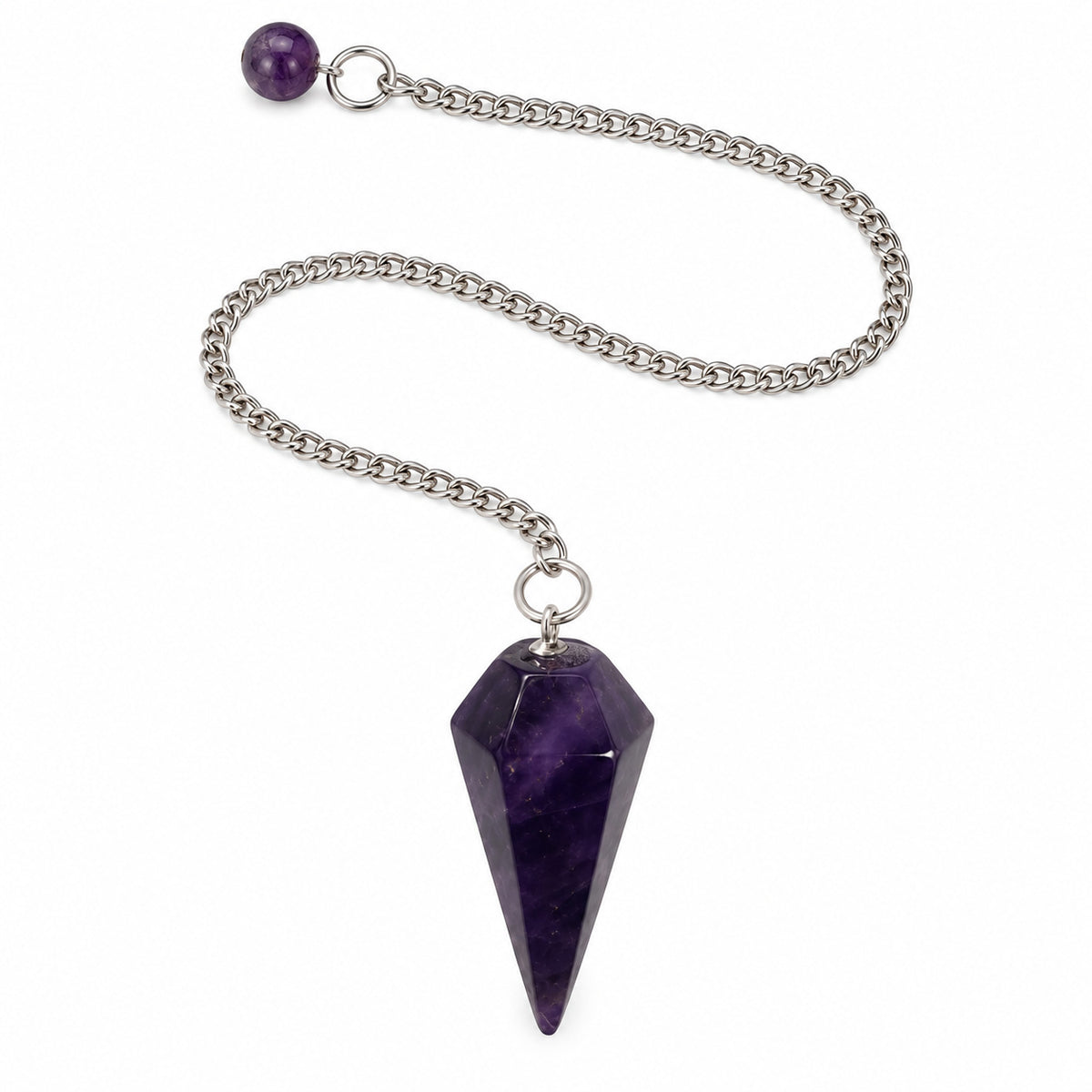 AMETHYST LARGE PENDULUM