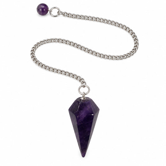 AMETHYST LARGE PENDULUM