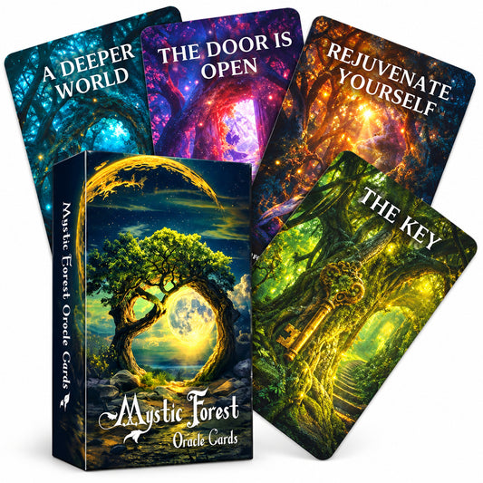 Mystic Forest Oracle Cards - Wildlings Crystals South Africa