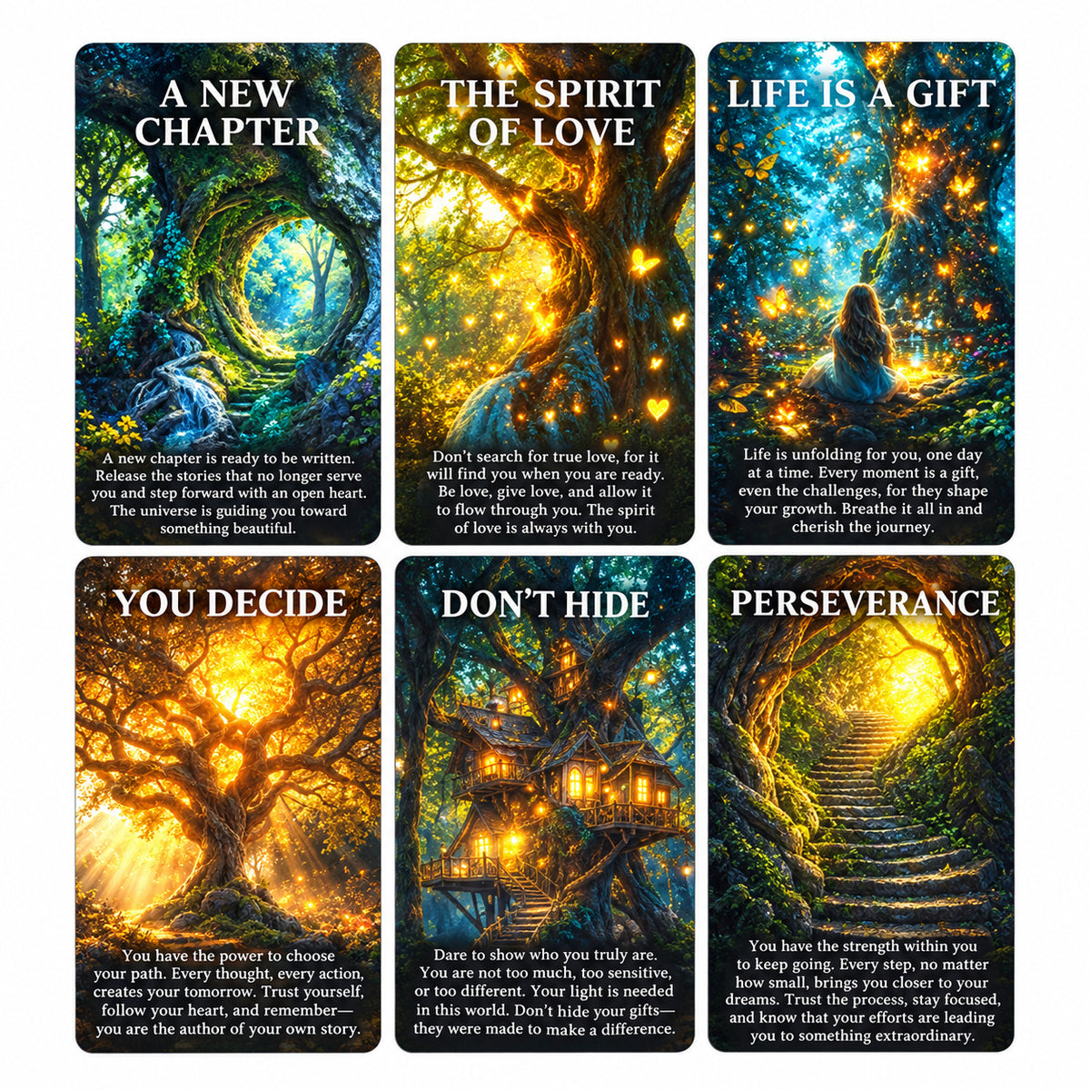 Mystic Forest Oracle Cards - Wildlings Crystals South Africa