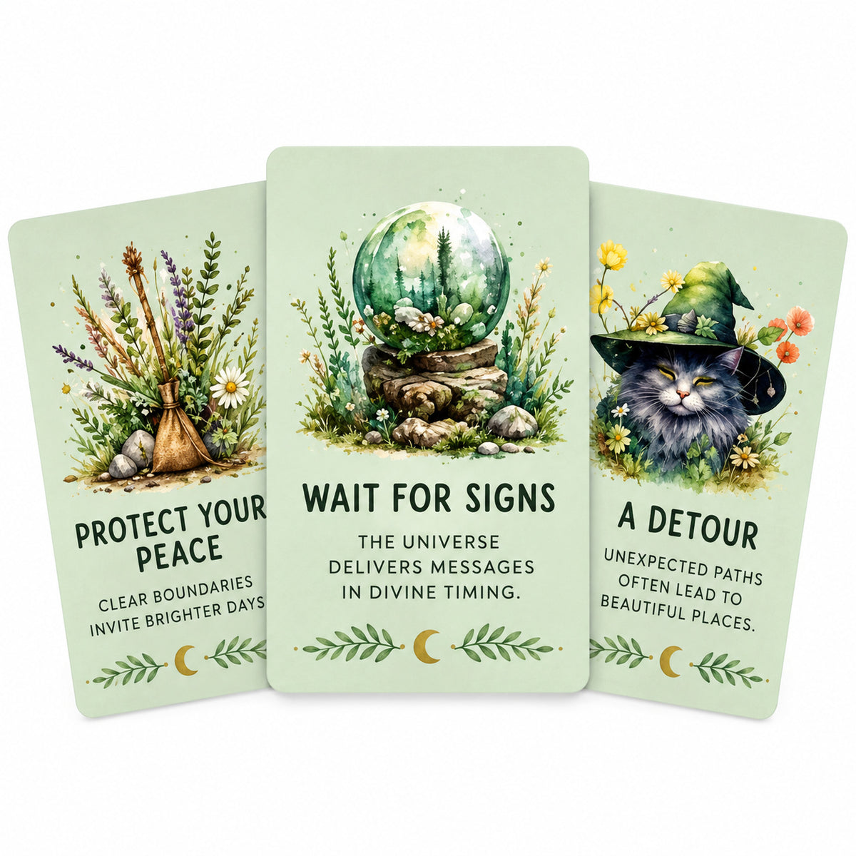 Mystic Whispers Oracle Card Deck - Wildlings Crystals South Africa