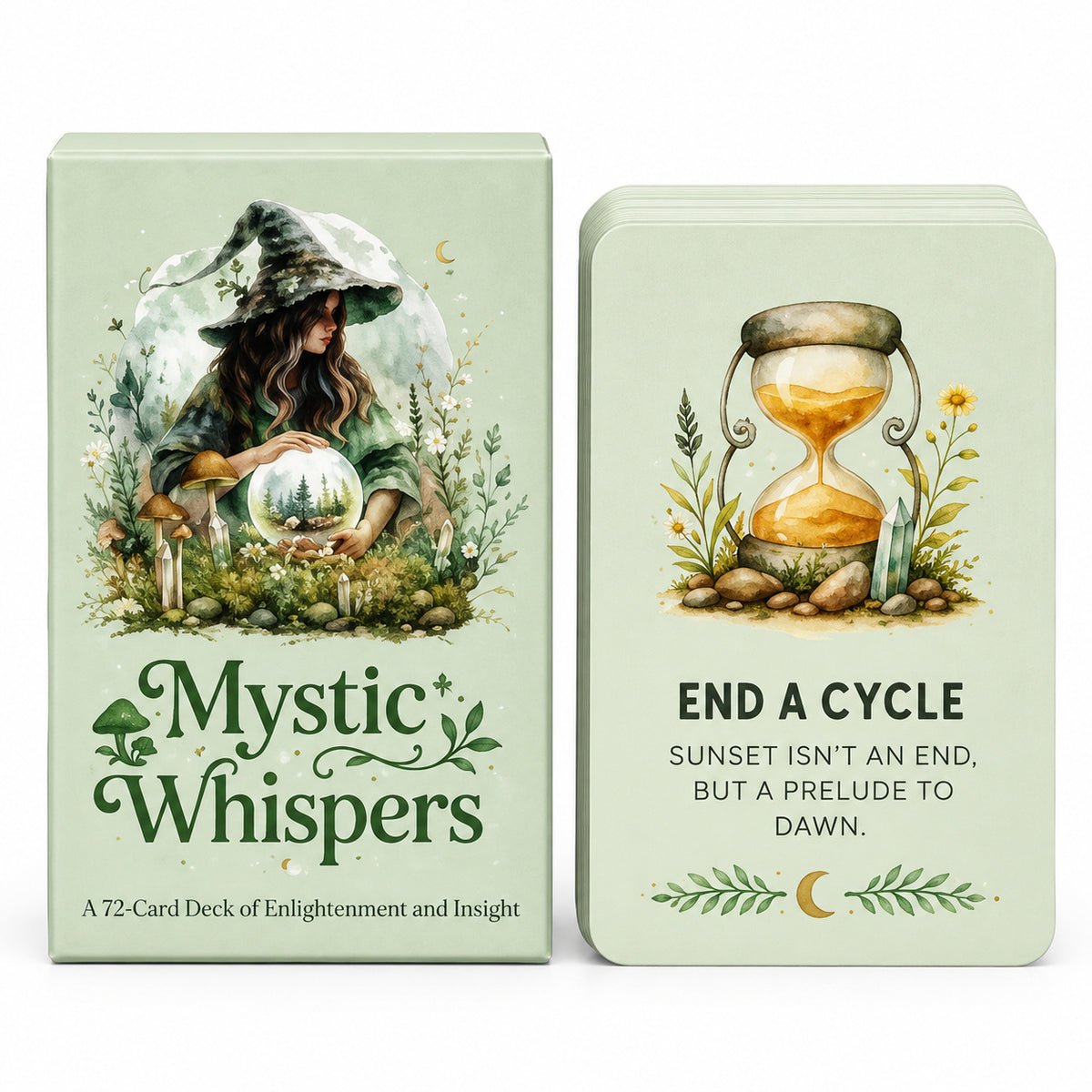 Mystic Whispers Oracle Card Deck - Wildlings Crystals South Africa