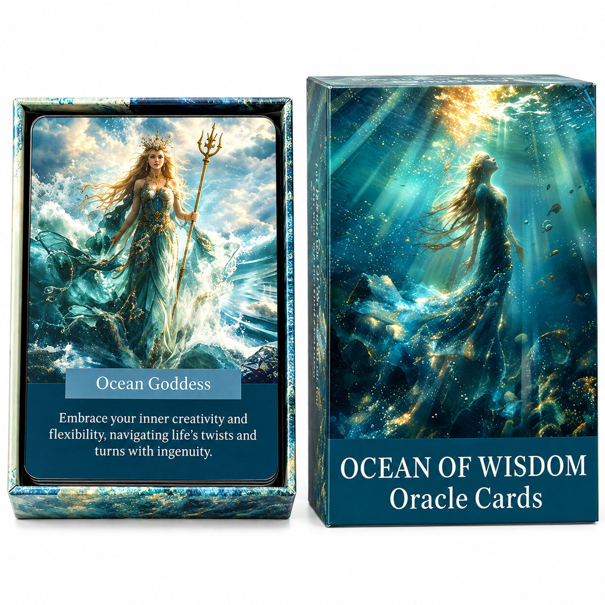 Ocean Of Wisdom Oracle Cards - Wildlings Crystals South Africa