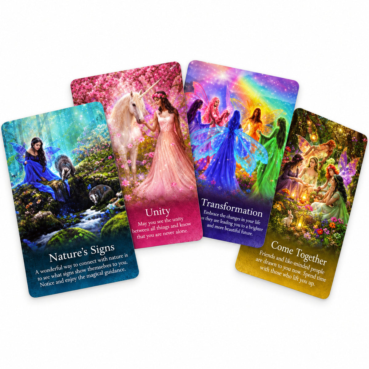 Oracle Of The Fairies Pocket Size Deck - Wildlings Crystals South Africa
