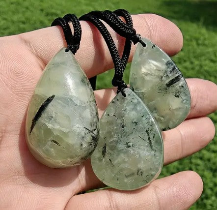 PREHNITE ENERGY NECKLACE - HEAL THE HEALER