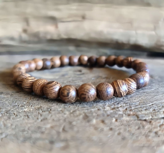 ROSEWOOD ENERGY BRACELETS 6 mm - GROUNDING