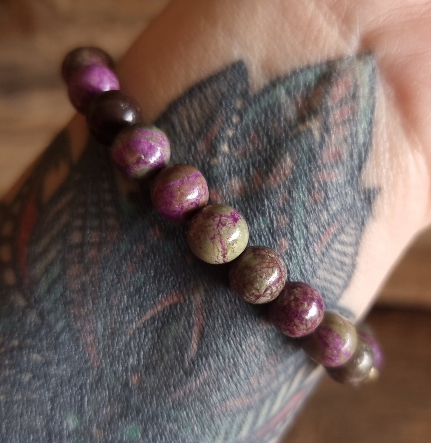 ATLANTISITE ENERGY BRACELET 8 mm - SPIRITUAL GROWTH