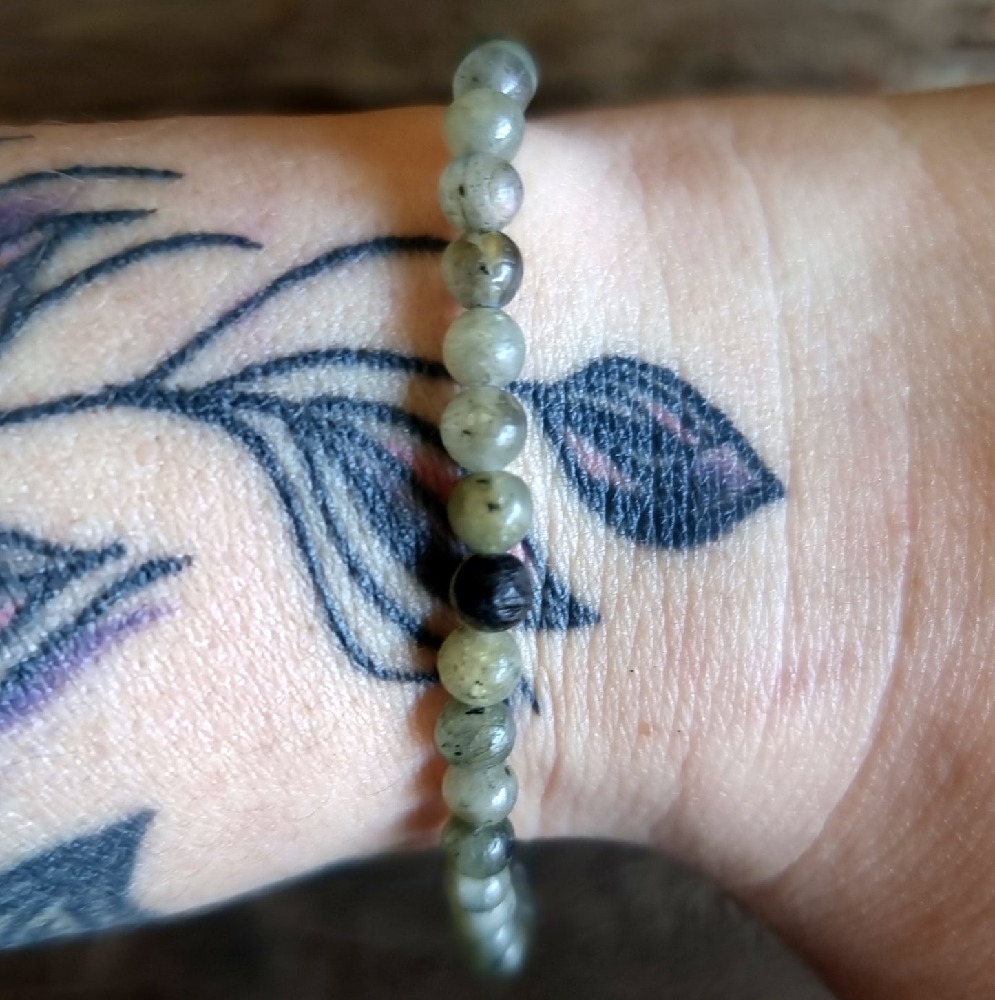 LABRADORITE ENERGY BRACELET 4 mm - MYSTICISM