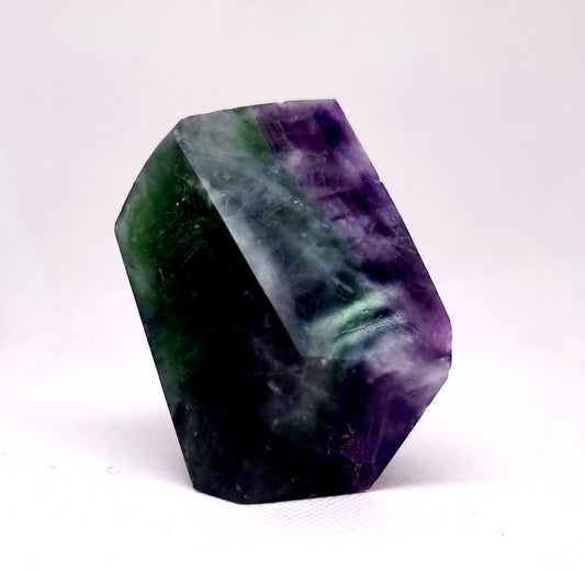 RAINBOW FLUORITE POLISHED FREEFORM 8 cm (407g) - MENTAL CLARITY
