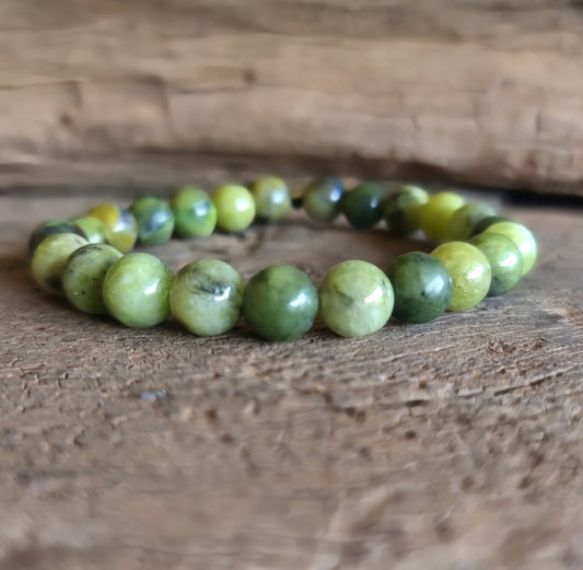 CHRYSOPRASE ENERGY BRACELET 8 mm - HEARTBREAK HEALER