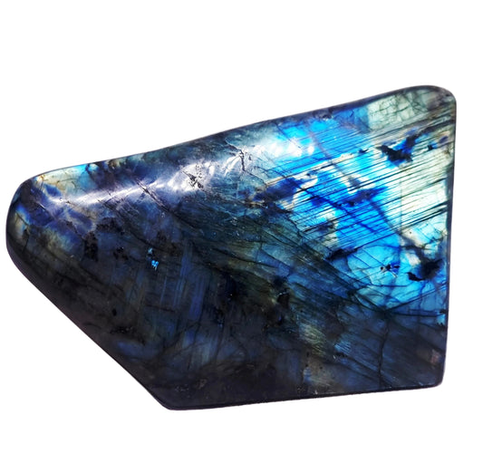 POLISHED BLUE & GREEN FLASH LABRADORITE FREEFORM 1.8 kg - CLAIRVOYANCE