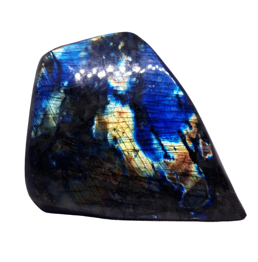 POLISHED BLUE & GREEN FLASH LABRADORITE FREEFORM 2.1 kg - CLAIRVOYANCE