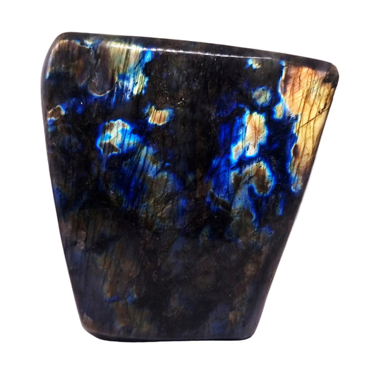 POLISHED BLUE & GREEN FLASH LABRADORITE FREEFORM 1.62 kg - CLAIRVOYANCE