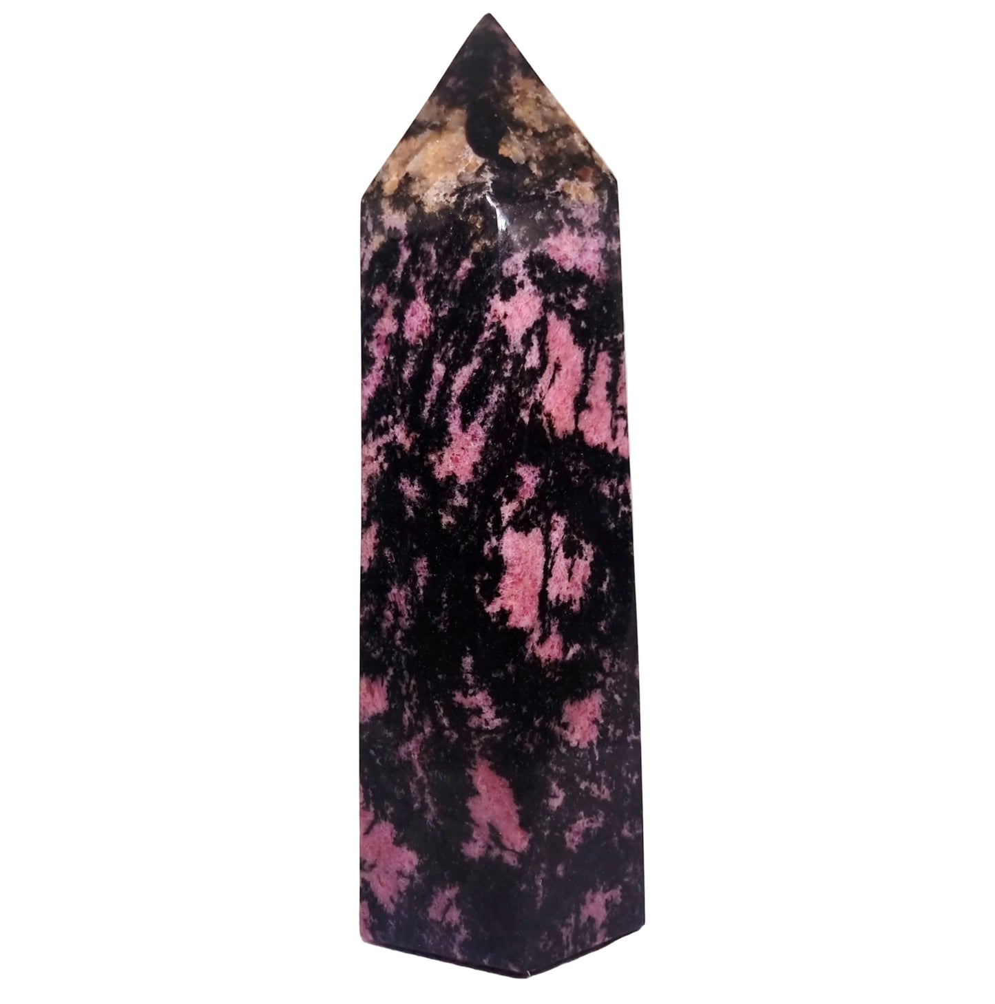 RHODONITE POLISHED TOWER 2.5 kg - LOVE