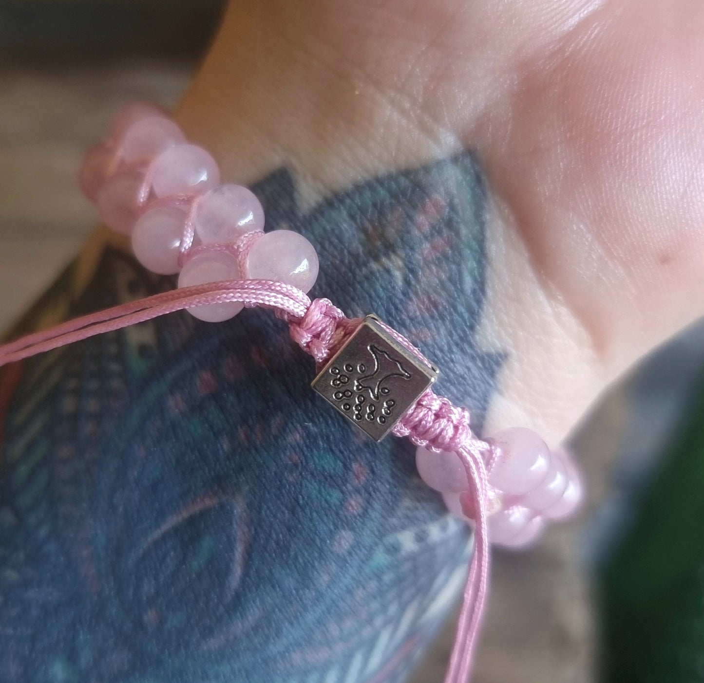 ROSE QUARTZ CHAKRA BALANCING BRACELET - CHAKRA HEALING